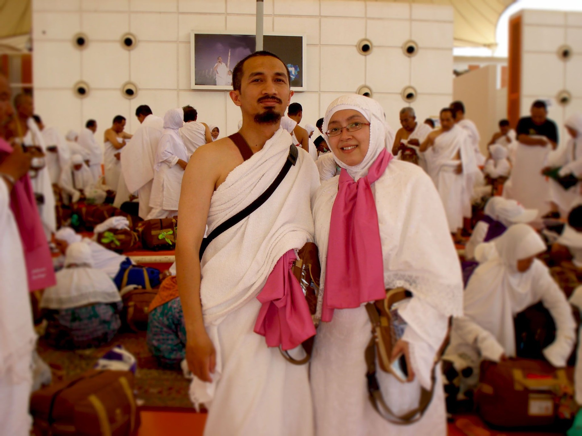 Hajj clothing for men and women or Ihram.